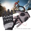 Winter Unisex Anti Collision Breathable Bike Gloves Cycling Equipment Black(black
