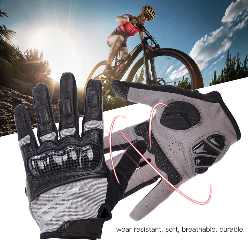 Winter Unisex Anti Collision Breathable Bike Gloves Cycling Equipment Black(black