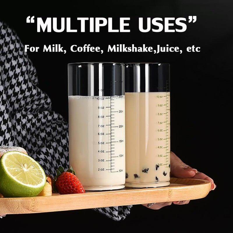 Graduated Glass Cup With High And Low Temperature Resistance,Measuring Cup,Breakfast