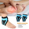 Ankle Support Brace Protector Adjustable Foot Achilles Strap Bandage Blue