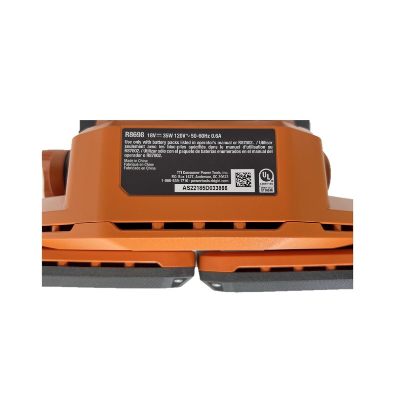 RIDGID 18V Hybrid Panel Light Kit with Battery and Charger