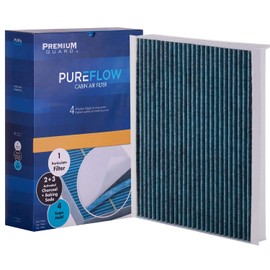 PureFlow Cabin Air Filter PC8214X | Fits 2015-22 Ford F-150, 2017-22 F-250 Super Duty, F-350 Super Duty, F-550 Super Duty, 2018-21 Expedition, 2018-22 Lincoln Navigator, 2017-20 Ford Lobo