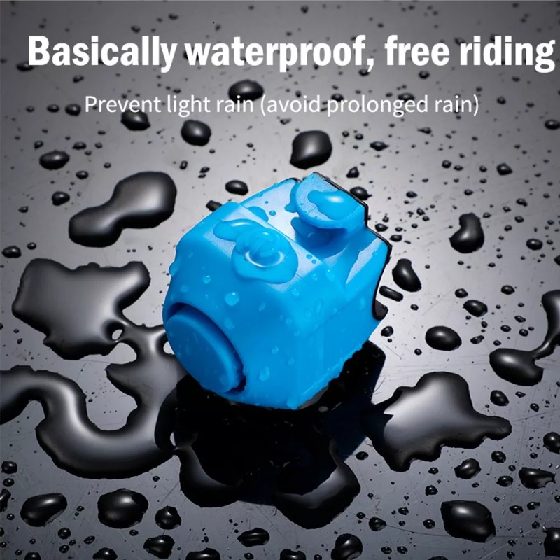 BIKE HORN Claxon Timbre Electrico Bicicleta Alto Poder Impermeab 130db