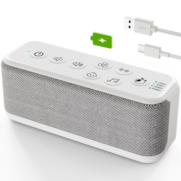 OnLyee White Noise Machine for Office Privacy & Noise Canceling,