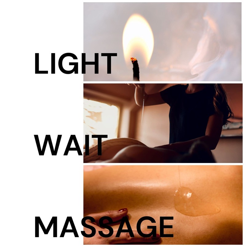 Drip Co Massage Candle - Soy Wax Aromatherapy Candle for