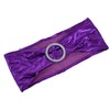 10Pcs Chair Cover Bands Elastic Stretch Sashes Bows for Wedding