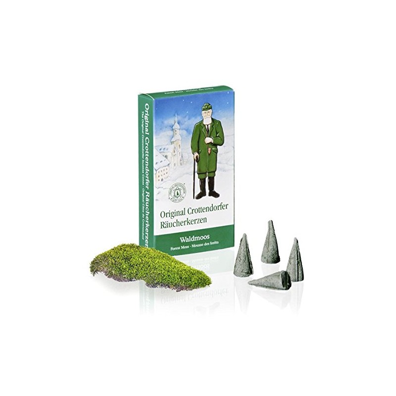 Original Crottendorfer Incense Cones, 4 Varieties in One Set, Various