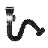Bathroom Sink Drain Kit - Flexible Sink Drain P-Trap for