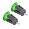 1Pair Bar End Plugs, Aluminum Alloy Bike Grips Bar End