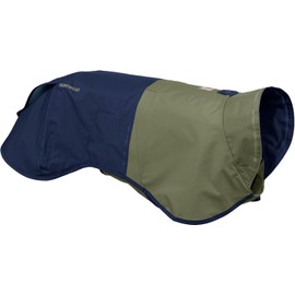 Ruffwear Ruffwear, Sun Shower Dog Raincoat, All-Weather Jacket, Waterproof, Windproof & Lightweight, Midnight Blue, Small