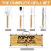 Pop Pop Gifts from Grandkids, Poppop Christmas Heavy Duty Wooden