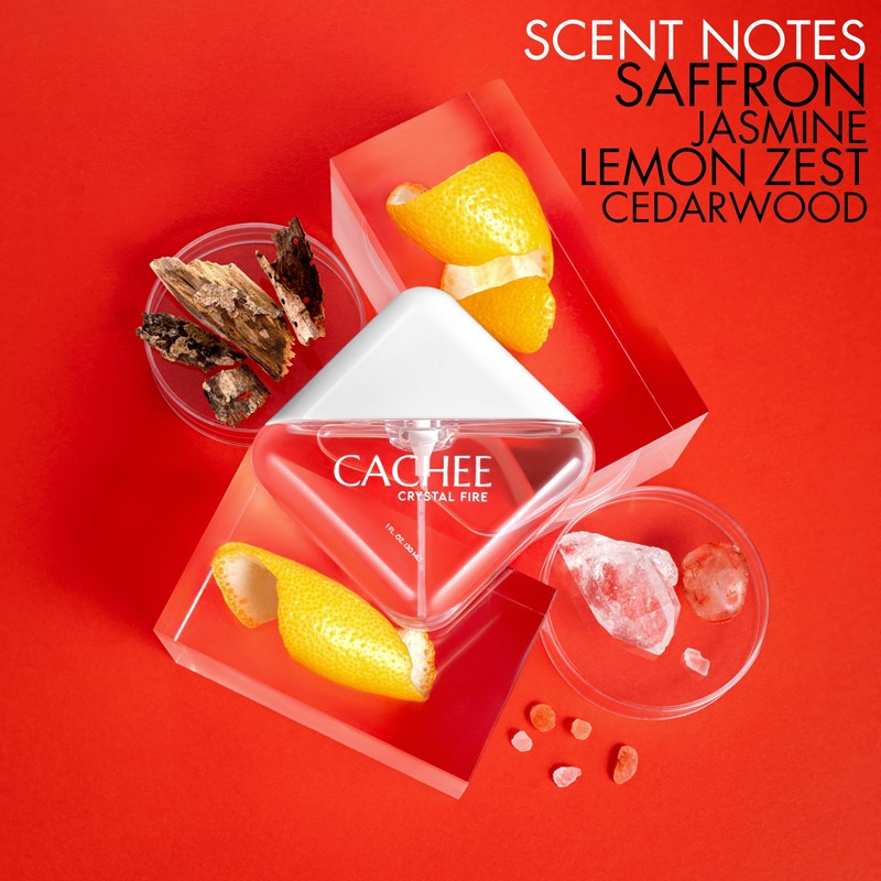 CACHEE Hand Sanitizer Spray - Crystal Fire, Travel Size Skin