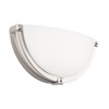Flynix 13 inch Dimmable LED Wall Sconce, Half Moon Wall