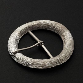 eJoyce Round Metal Fashion Belt Buckle by 2-pcs, 2-7/8" diameter, LT-5535