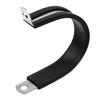 6Pcs P Clamps Rubber Insulated Clips For UTV Windshield Wire,