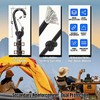 Carabiner Bungee Cords 2 ft Bungie Strap with Clips for