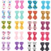 Baluue 40Pcs Hair Clips Adorable Bow Hair Accessories for Durable