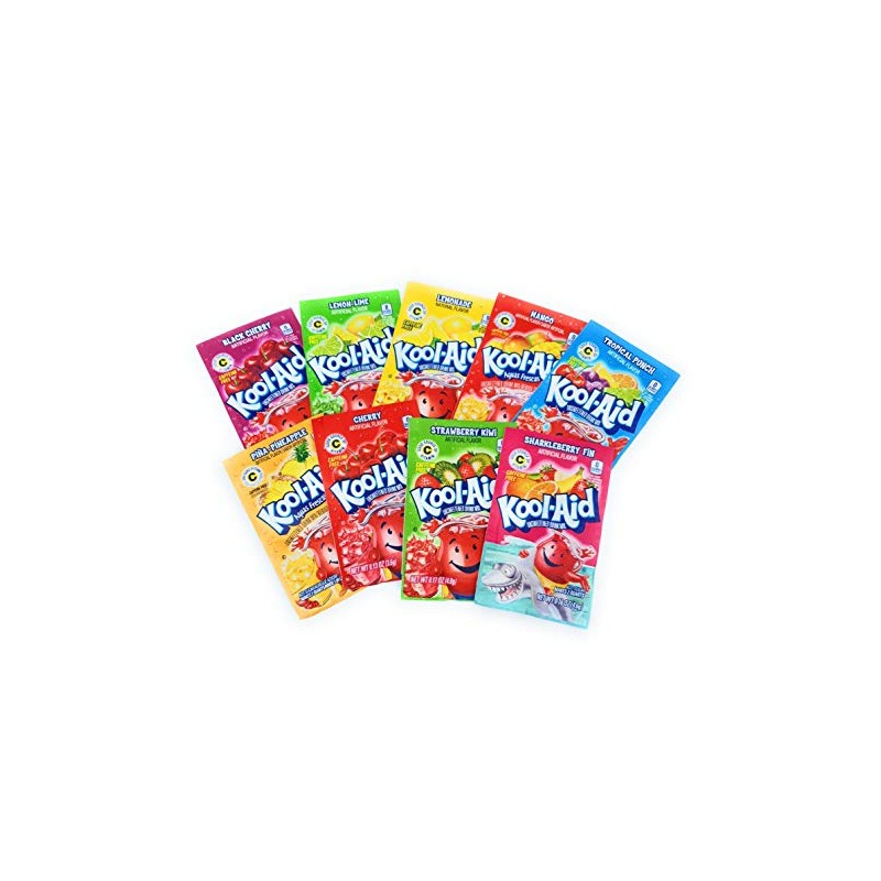 Kool-Aid Flavor Sachets of 9 Variety Bundle