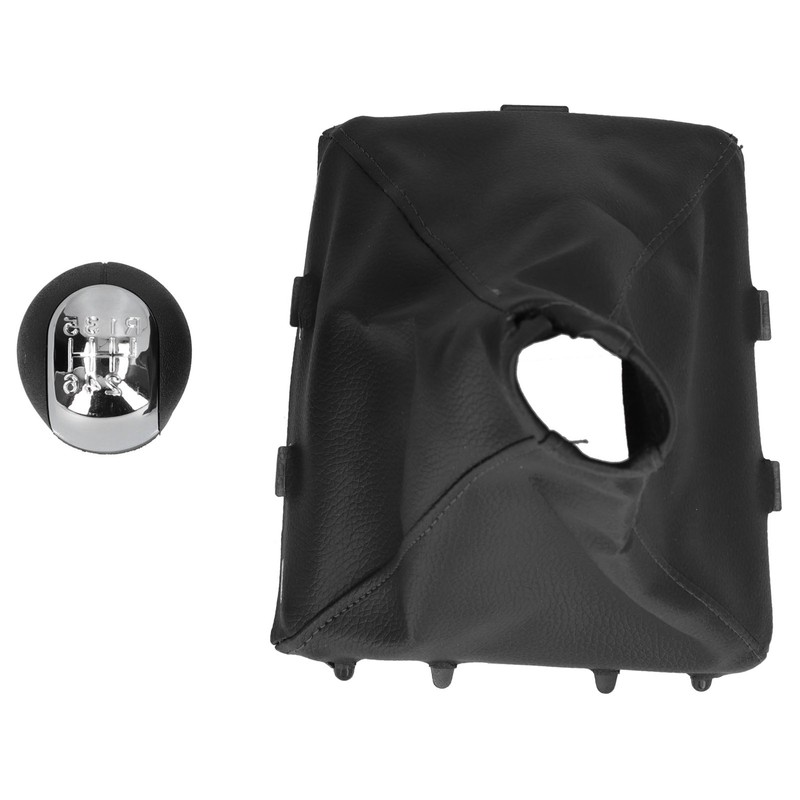 6 Speed Gear Shift Knob with Gaiter Fit for Opel