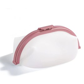 ZEGROA Reusable Silicone Food Storage Container Bags Microwave, Dishwasher and Freezer Safe Plastic Free for Fruit, Marinate Meat, Cereal, Sandwich, Snack, Travel Items rose pink