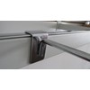 NAHANCO H9 9" Display Hooks for Rectangular Tubing, Chrome