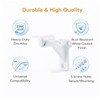 1 Pack Handrail Bracket, 3 Inch White Heavy Duty Stair