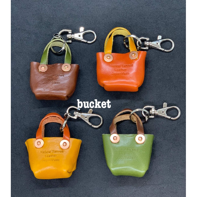 okuda-belt Tochigi Leather, Bag Charm, Key Ring, Carabiner, Tote Bag,