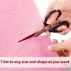 HOMBYS 450 GSM Extra Thick 3x15 ft Pink Carpet Runner