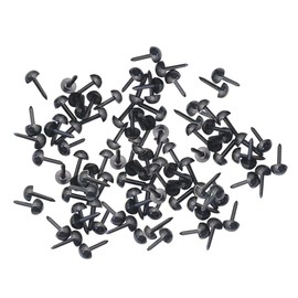 GSHLLO 200 Pcs 3 mm Black Plastic Safety Eyes Noses Small Stuffed Animal Eyes Mini Doll Craft Eyes Needle Felting Eyes Plush Animal Eyes