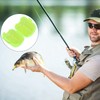 Roberee Fishing Hook Box – 50 Pieces Fluorescent Yellow Plastic