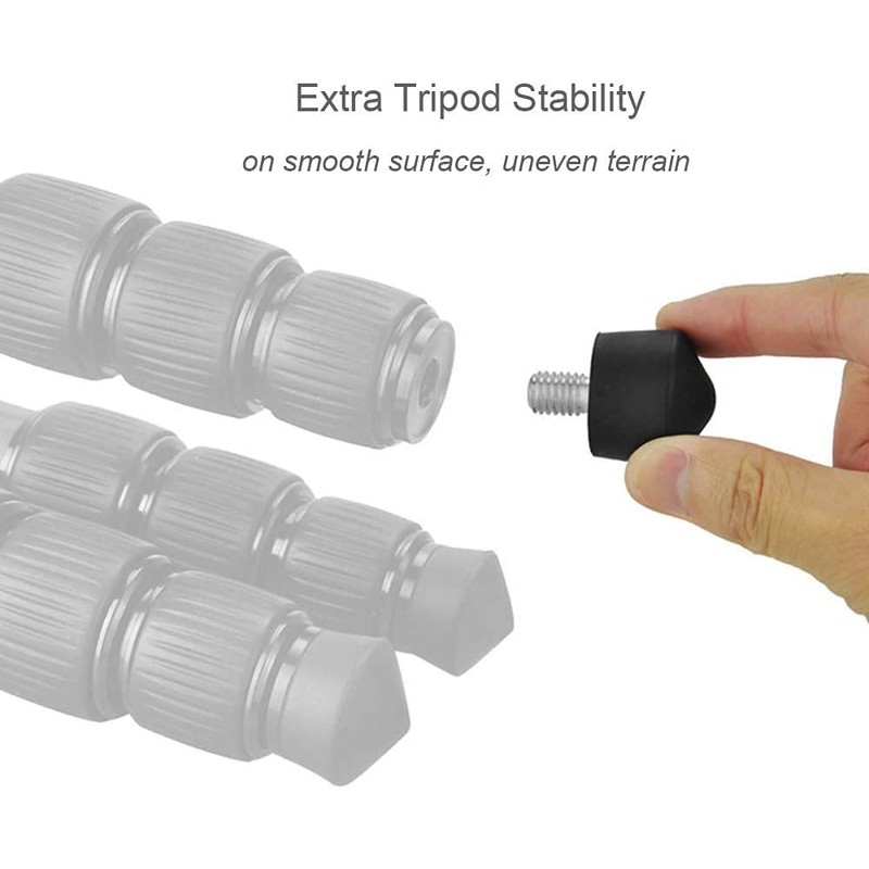 Foto&Tech - 3 piezas universales antideslizantes de goma compatibles con