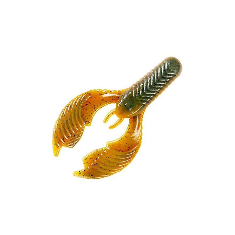 Yum Lures YCCK206 Craw Chunk Fishing Bait, Crawdad, 2.75"