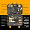 KOOPOOL Tool Set, Tool Box Kit for Mechanic and Car,