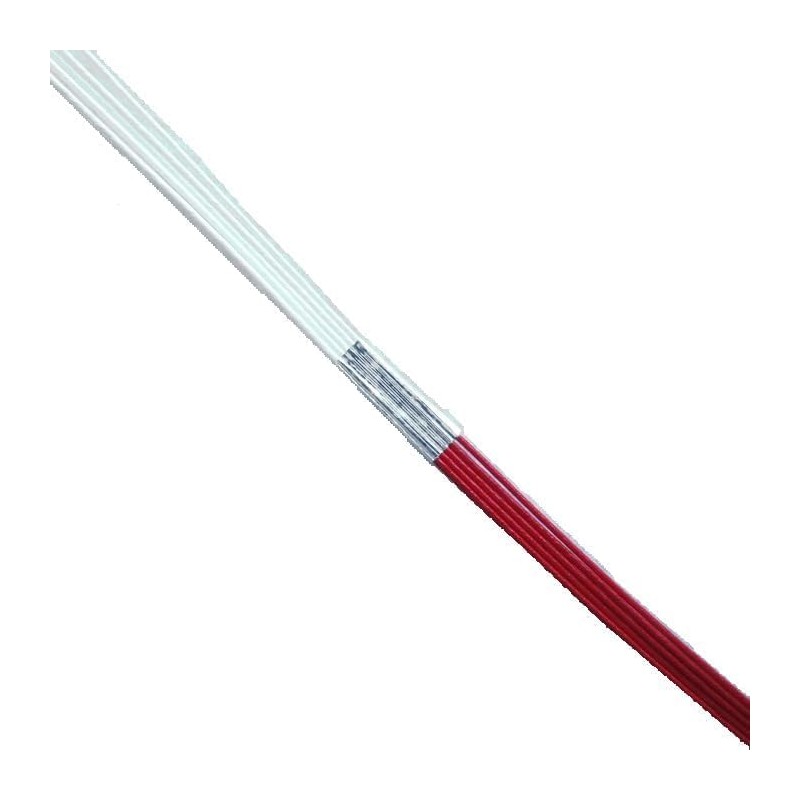 Mizuhiki Red and White 5 Sticks No. 10 100 Sticks