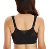 Lemorosy Women's Comfort Strong Hold Front Closure Back Support Unpadded