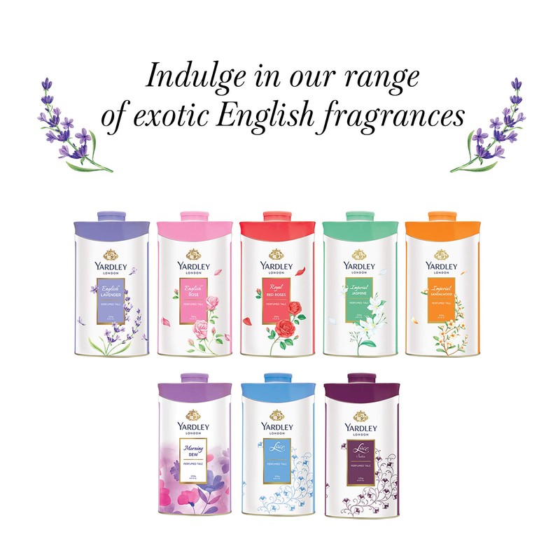 Yardley English Lavender Perfumed Talc, 250Gm