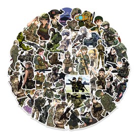 Camouflage Stickers for Water Bottle|Army Military Vinyl Waterproof Sticker for Water Bottle Laptop Skateboard Phone Car Decals Gifts for Kids Teens Adults for Party Favors Supplies Decor 50 PCS