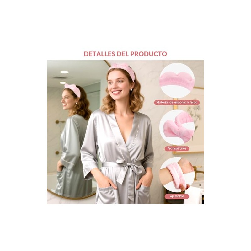 Set TXG de 9 piezas talla única: diadema flor nube,