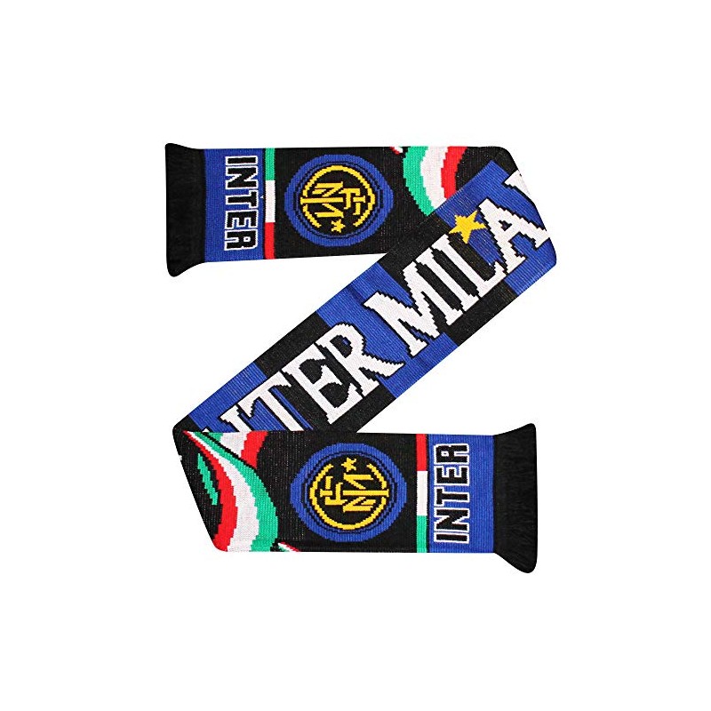 Inter Milan (Serie A) Football Crest Scarf (100% Acrylic)