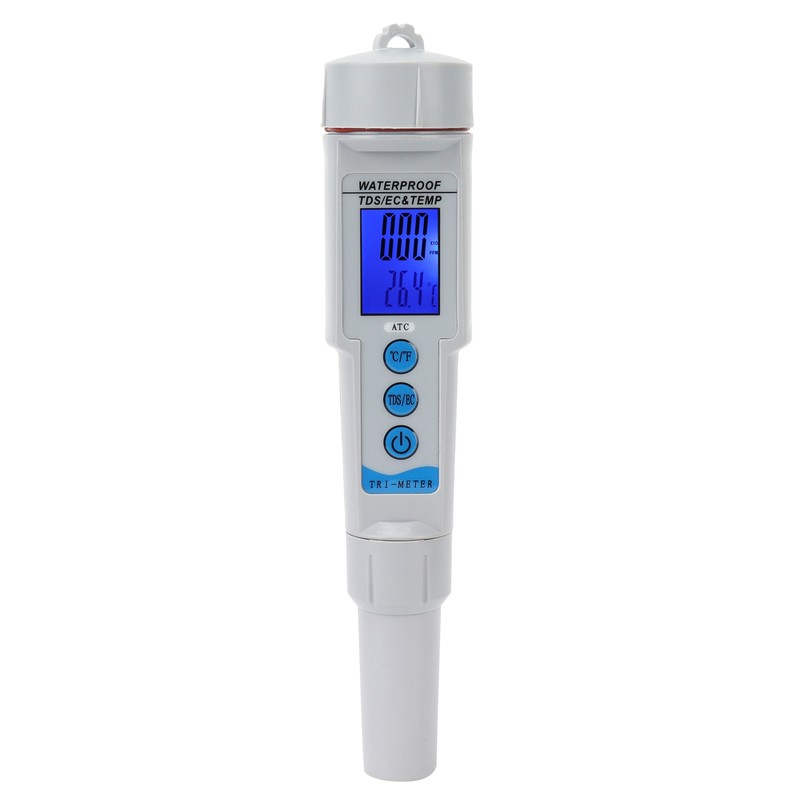 Water Quality Analyzer EC/TDS Monitor Conductivity Meter for Drinking Water