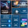 HY300 Pro Mini Smart Projector Wireless Phone Casting Portable Home