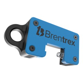 Brentrex CR123A Battery Tester, USA-Made, Instant Reading, Rugged PETG Housing, Carabiner Loop