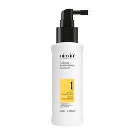 Nioxin Scalp and Hair Leave-In Treatment System 1 for Fine Hair with Light Thinning, 3.4 Ounce