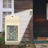 FISHTEC Thermometer with Easy-to-Read Digital Display, IPX4 Waterproofness, for Indoor