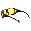 V.W.E. Large Polarized Fit-Over Night Driving Sunglasses 63mm and 65mm