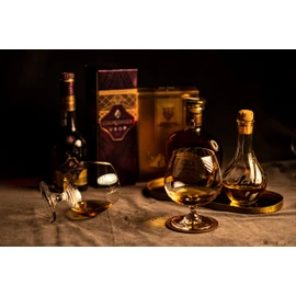Large 21 oz Crystal Brandy and Cognac Snifter Glasses | Set of 2 Short Stem Giant Sniffer Bowls | Drinking and Tasting Glassware for Bourbon, Scotch, Tequila, Armagnac, Rum, Beer, Liquor