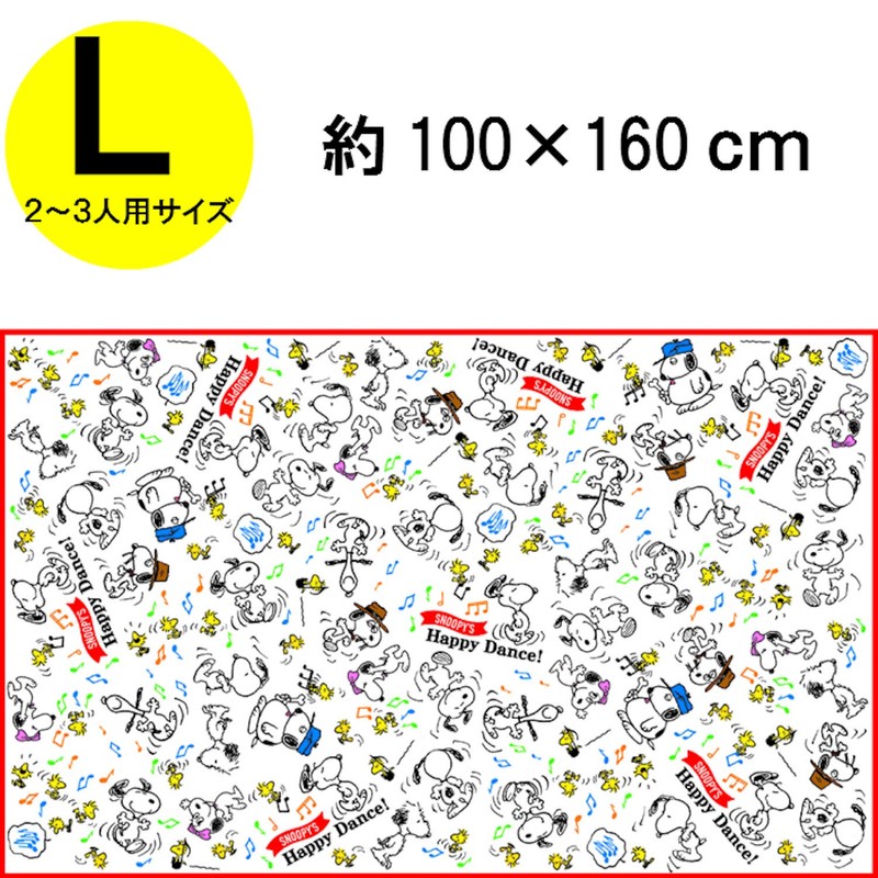 Asahi Koyo Snoopy Leisure Sheet, For 2-3 People, Size L,