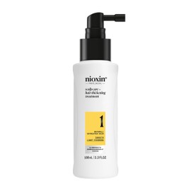 Nioxin Sistema 1 Scalp + Hair Thickening Leave On Treatment - Siero per Capelli Naturali con Assottigliamento Lieve - con Niacinamide e Biotina (100ml)