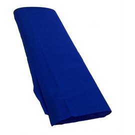 Royal Blue Broadcloth Fabric 45" Cotton Polyester Blend - 10 Yard Bolt Folded