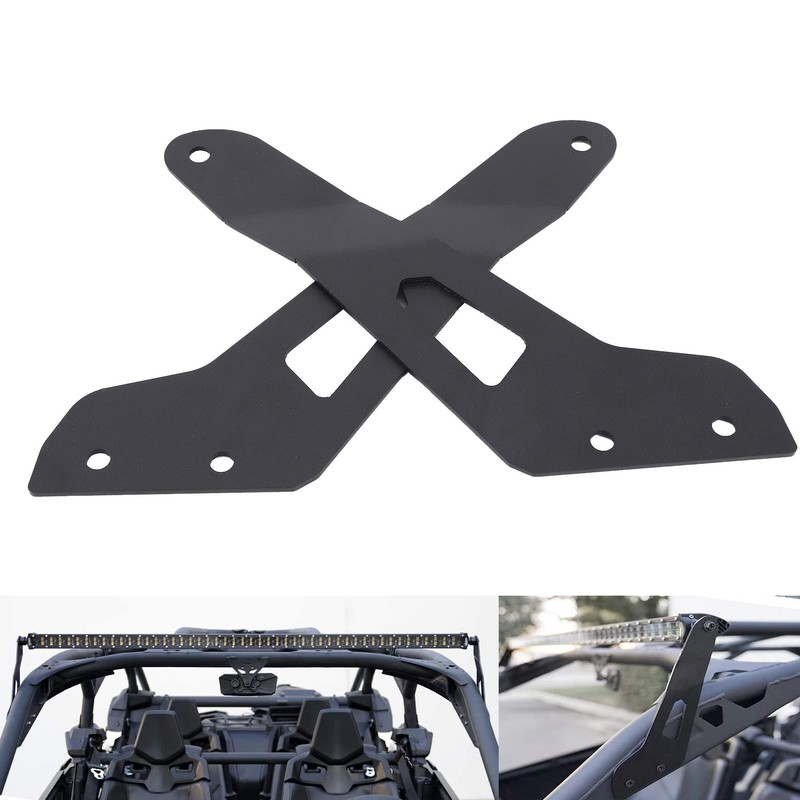 Terisass LED Light Bar Bracket Side Bracket Steel Accessories Suitable